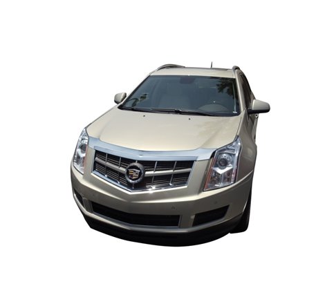 AVS 10-17 Cadillac SRX Aeroskin Low Profile Hood Shield - Chrome