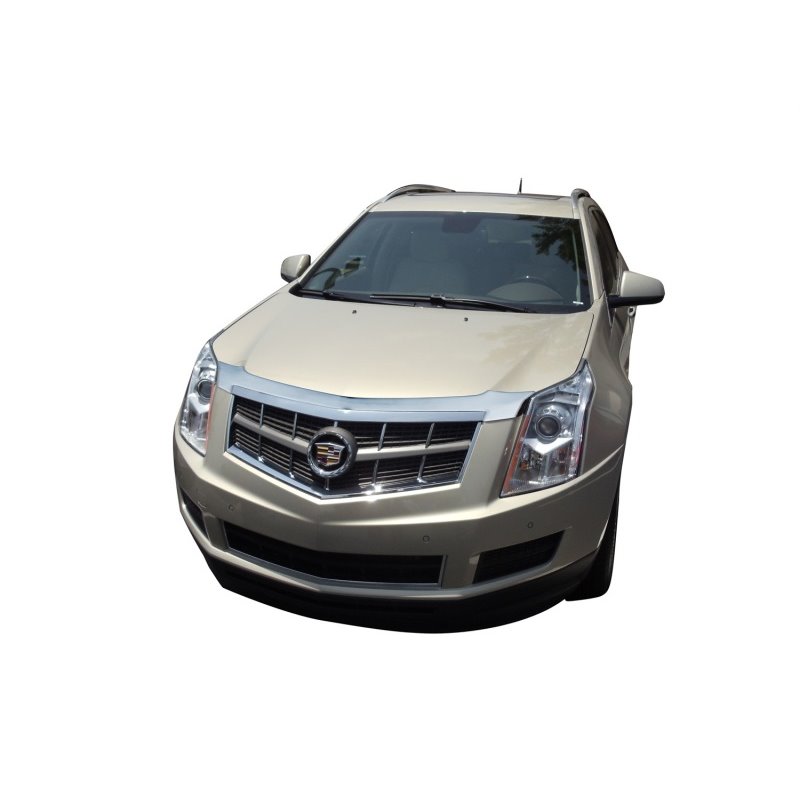 AVS 10-17 Cadillac SRX Aeroskin Low Profile Hood Shield - Chrome