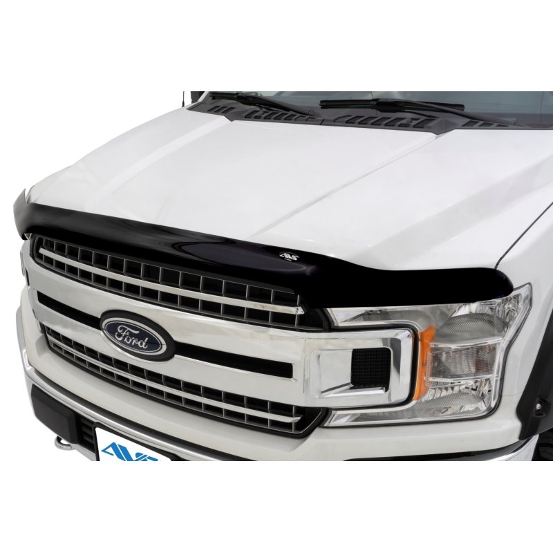 AVS 15-20 Ford F-150 (Excl. Raptor) High Profile Bugflector II Hood Shield - Smoke