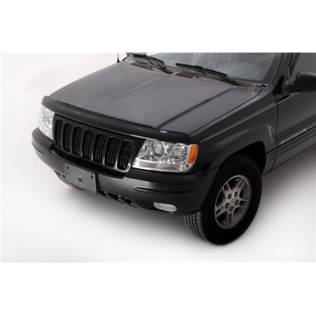 AVS 99-04 Jeep Grand Cherokee High Profile Bugflector II Hood Shield - Smoke