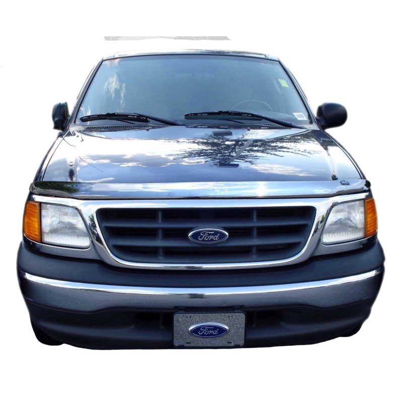 AVS 97-03 Ford F-150 High Profile Hood Shield - Chrome