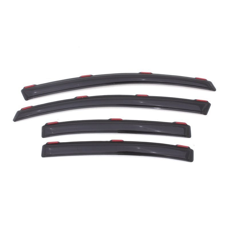 AVS 12-15 Honda Civic Ventvisor In-Channel Front & Rear Window Deflectors 4pc - Smoke