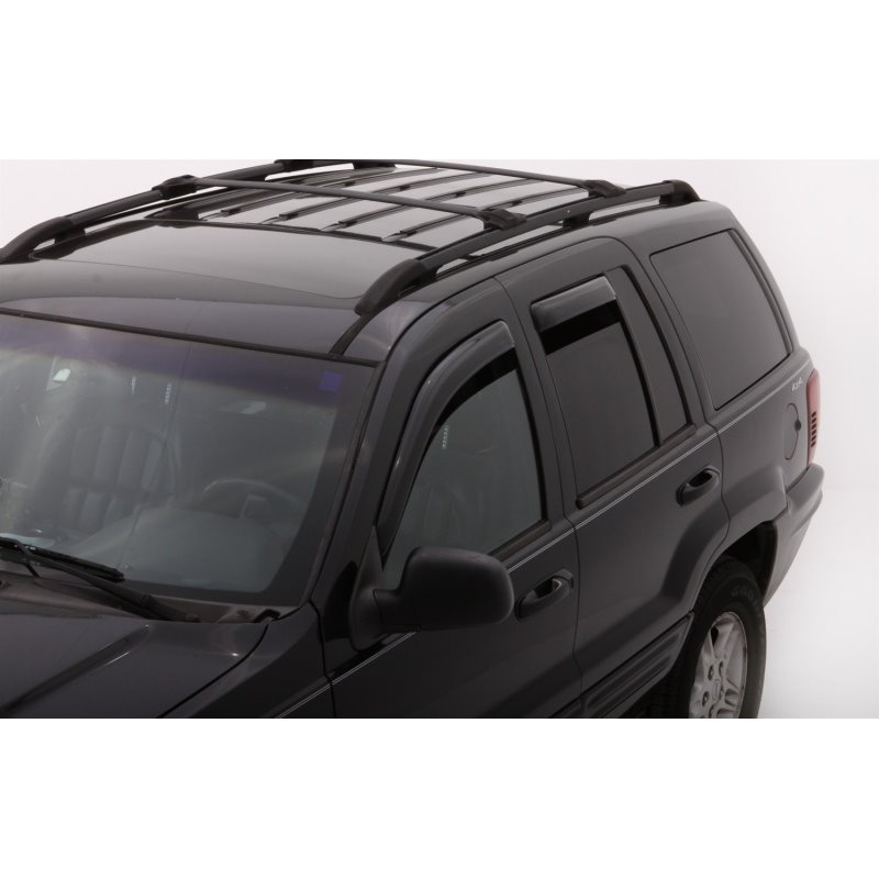 AVS 2004 Ford Ecosport (Brazil) Ventvisor In-Channel Front & Rear Window Deflectors 4pc - Smoke