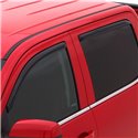AVS 14-18 Mazda 3 Hatch Ventvisor In-Channel Front & Rear Window Deflectors 4pc - Smoke