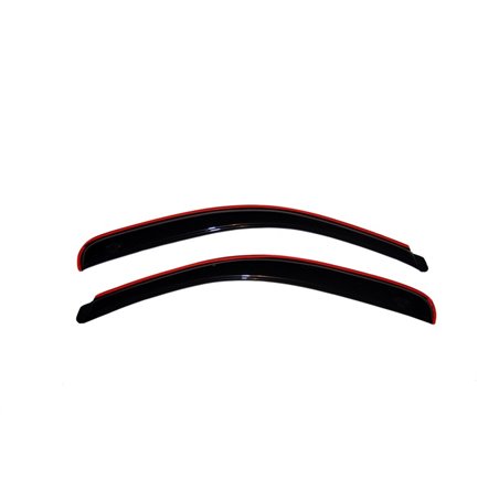 AVS 80-96 Ford Bronco Standard Cab Ventvisor In-Channel Window Deflectors 2pc - Smoke