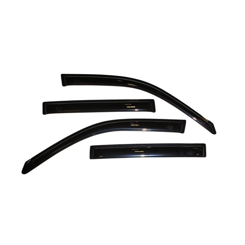 AVS 01-07 Toyota Highlander Ventvisor Outside Mount Window Deflectors 4pc - Smoke