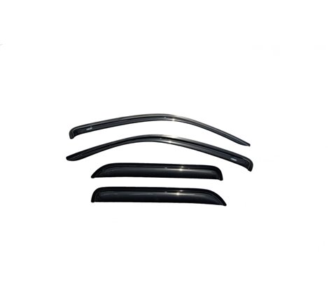 AVS 01-12 Ford Escape Ventvisor Outside Mount Window Deflectors 4pc - Smoke