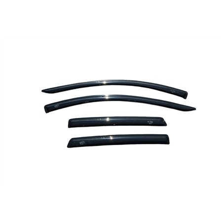 AVS 07-14 Ford Edge Ventvisor Outside Mount Window Deflectors 4pc - Smoke