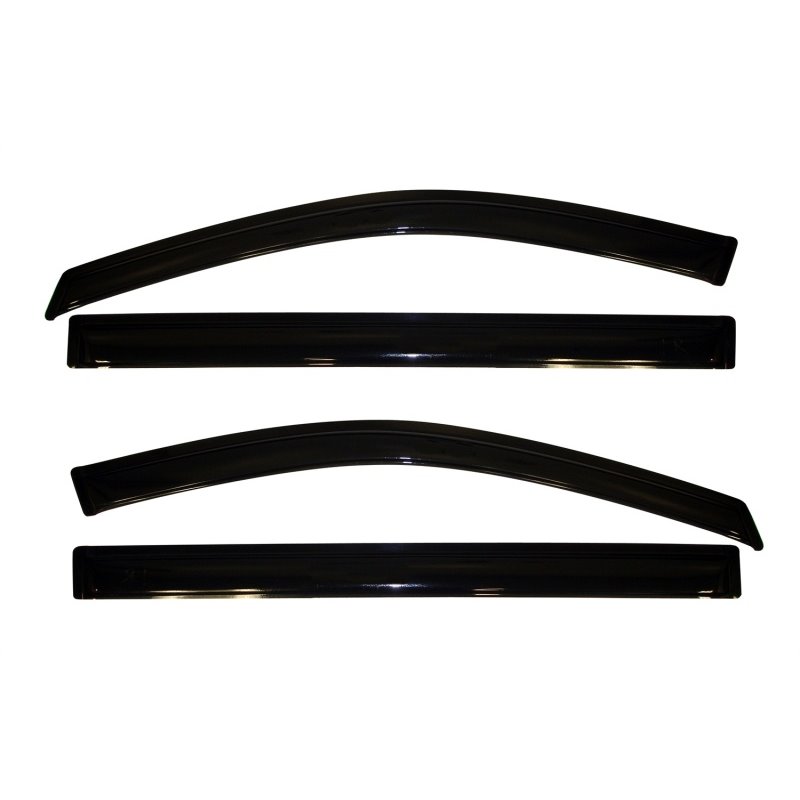 AVS 08-16 Chrysler Town & Country Ventvisor Outside Mount Window Deflectors 4pc - Smoke