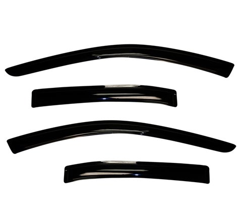 AVS 10-18 Ford Taurus Ventvisor Outside Mount Window Deflectors 4pc - Smoke