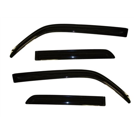 AVS 10-18 Toyota 4Runner Ventvisor Outside Mount Window Deflectors 4pc - Smoke