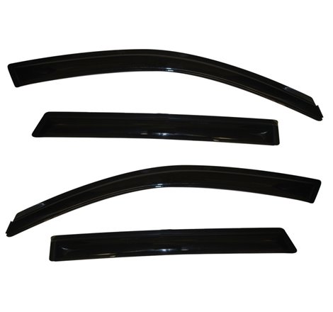 AVS 11-15 Kia Sorento Ventvisor Outside Mount Window Deflectors 4pc - Smoke