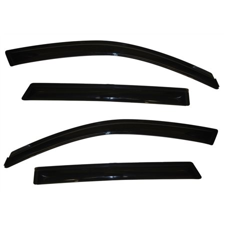 AVS 11-15 Kia Sorento Ventvisor Outside Mount Window Deflectors 4pc - Smoke