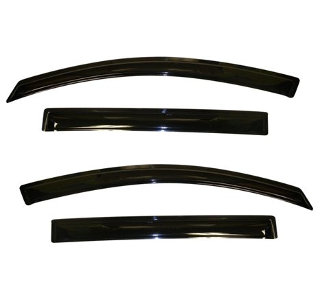 AVS 11-16 Kia Sportage Ventvisor Outside Mount Window Deflectors 4pc - Smoke