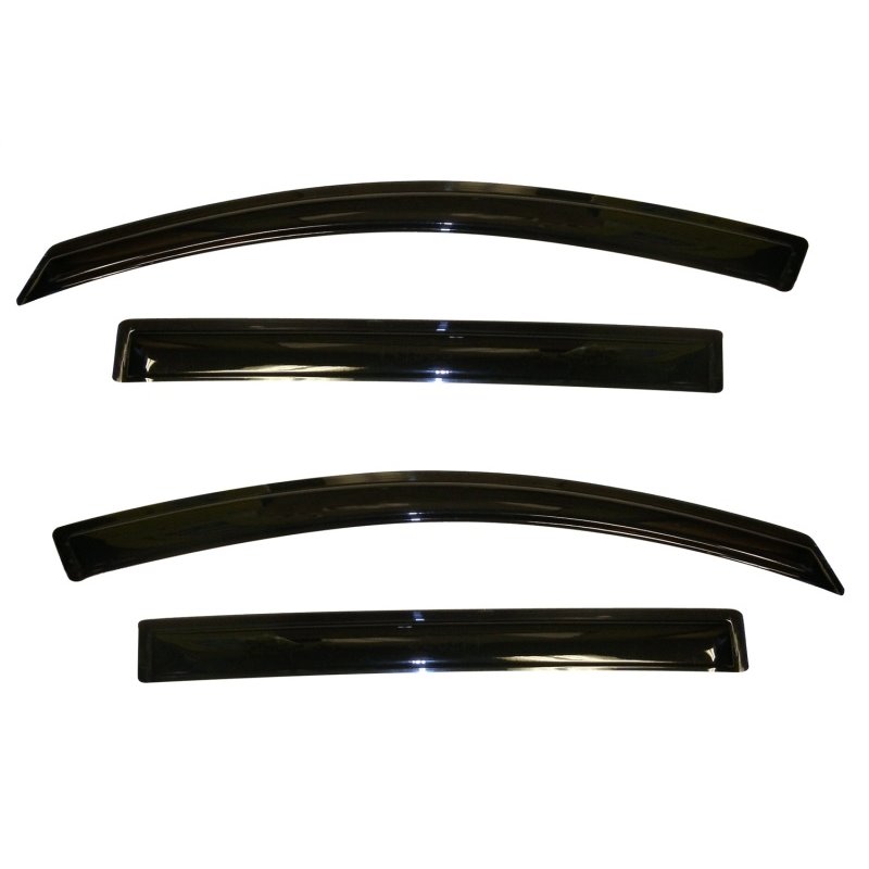 AVS 11-16 Kia Sportage Ventvisor Outside Mount Window Deflectors 4pc - Smoke