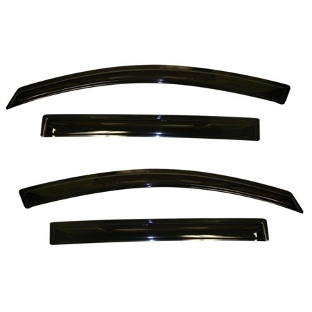 AVS 11-16 Kia Sportage Ventvisor Outside Mount Window Deflectors 4pc - Smoke