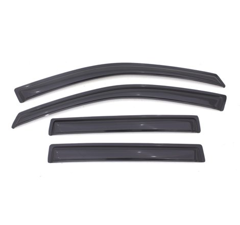 AVS 11-17 Jeep Compass (Old Body Style) Ventvisor Outside Mount Window Deflectors 4pc - Smoke