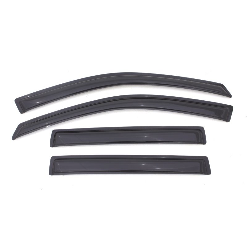 AVS 11-17 Jeep Compass (Old Body Style) Ventvisor Outside Mount Window Deflectors 4pc - Smoke