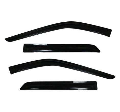 AVS 11-18 Ford Explorer Ventvisor Outside Mount Window Deflectors 4pc - Smoke