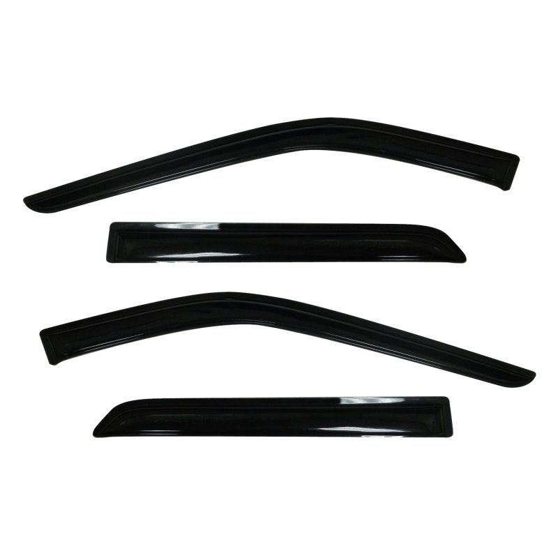 AVS 11-18 Ford Explorer Ventvisor Outside Mount Window Deflectors 4pc - Smoke