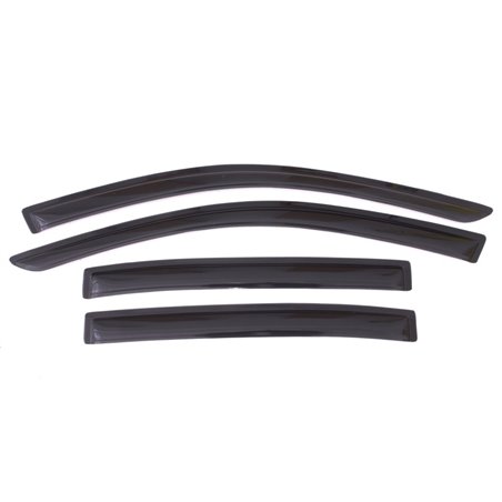 AVS 13-17 Honda Accord Ventvisor Outside Mount Window Deflectors 4pc - Smoke