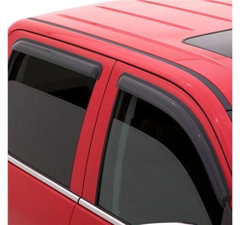 AVS 13-17 Nissan Sentra Ventvisor Outside Mount Window Deflectors 4pc - Smoke