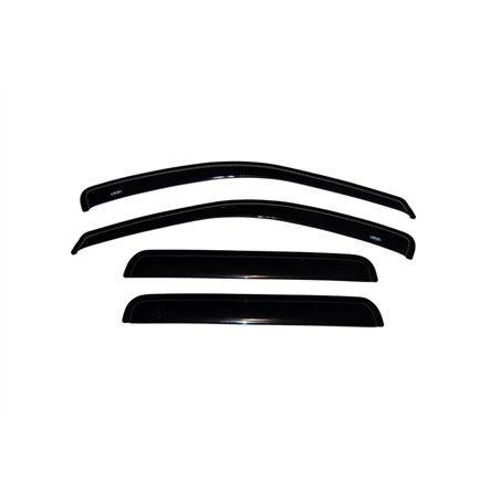 AVS 2004 Ford Ecosport (Brazil) Ventvisor Outside Mount Window Deflectors 4pc - Smoke