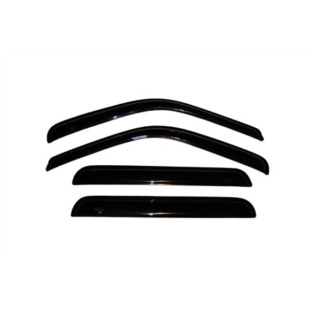 AVS 03-05 Ford Excursion Ventvisor Outside Mount Window Deflectors 4pc - Smoke