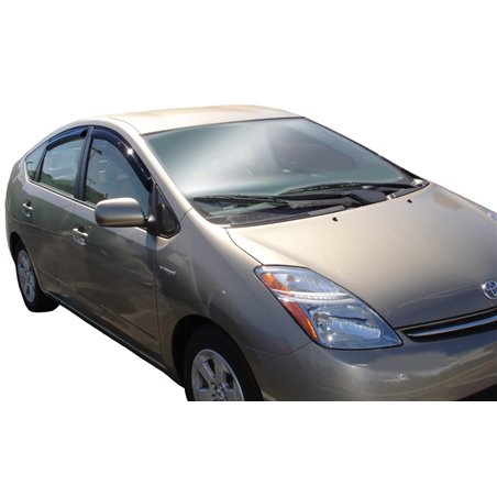 AVS 06-09 Toyota Prius Ventvisor Outside Mount Window Deflectors 4pc - Smoke