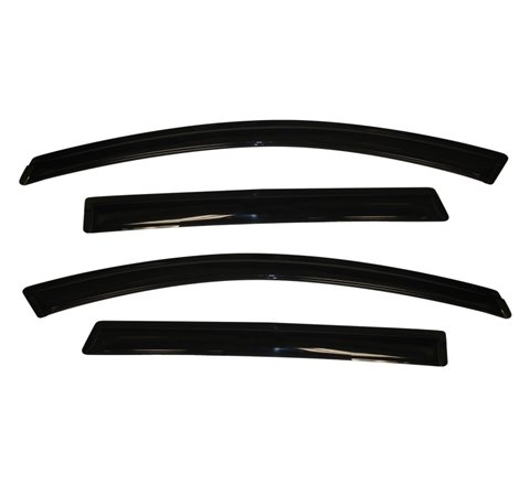 AVS 07-15 Mazda CX-9 Ventvisor Outside Mount Window Deflectors 4pc - Smoke