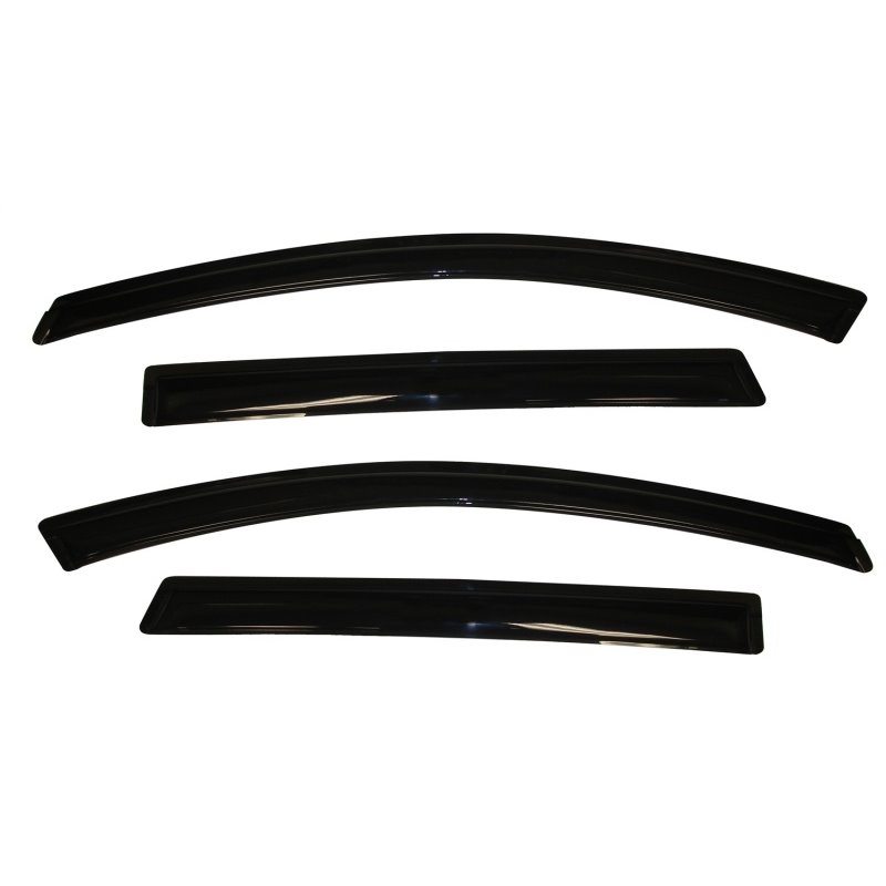 AVS 07-15 Mazda CX-9 Ventvisor Outside Mount Window Deflectors 4pc - Smoke