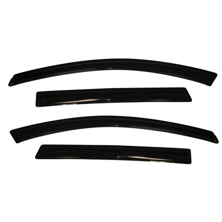 AVS 07-15 Mazda CX-9 Ventvisor Outside Mount Window Deflectors 4pc - Smoke