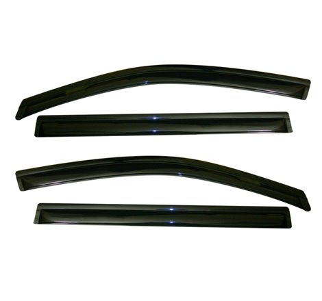 AVS 11-18 Nissan Quest Ventvisor Outside Mount Window Deflectors 4pc - Smoke