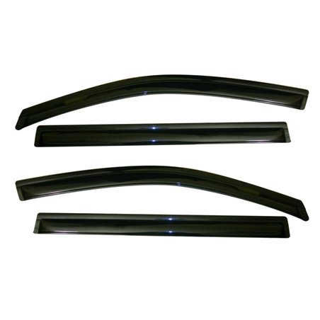 AVS 11-18 Nissan Quest Ventvisor Outside Mount Window Deflectors 4pc - Smoke