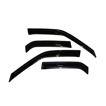 AVS 88-92 Toyota Corolla Ventvisor Outside Mount Window Deflectors 4pc - Smoke