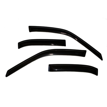 AVS 95-99 Toyota Tercel Ventvisor Outside Mount Window Deflectors 4pc - Smoke