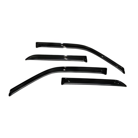 AVS 98-02 Honda Passport Ventvisor Outside Mount Window Deflectors 4pc - Smoke