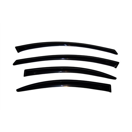 AVS 99-04 Chrysler 300M Ventvisor Outside Mount Window Deflectors 4pc - Smoke