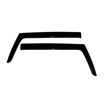 AVS 07-14 Toyota FJ Cruiser Ventvisor Outside Mount Window Deflectors 2pc - Smoke