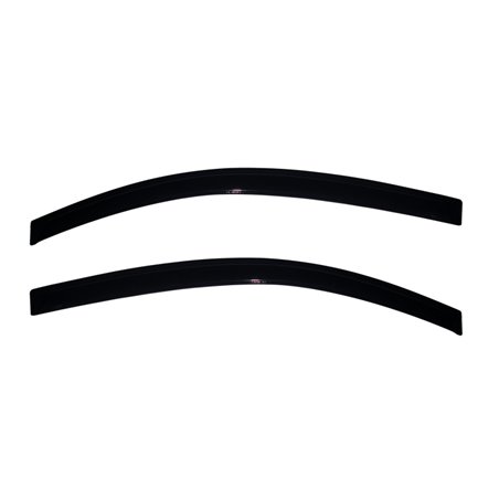 AVS 11-17 Fiat 500 Ventvisor Outside Mount Window Deflectors 2pc - Smoke