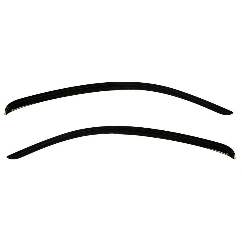 AVS 12-14 Ford Mustang Ventvisor Outside Mount Window Deflectors 2pc - Smoke