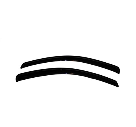 AVS 88-93 Ford Mustang (Excl. T-Top) Ventvisor Outside Mount Window Deflectors 2pc - Smoke