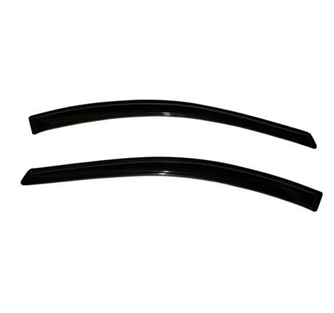 AVS 97-02 Saturn SC1 Coupe Ventvisor Outside Mount Window Deflectors 2pc - Smoke