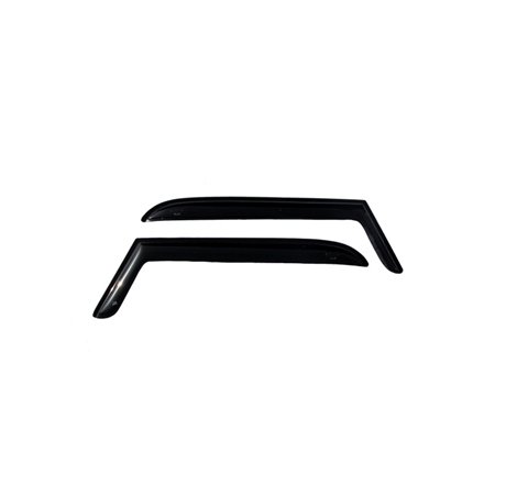 AVS 97-06 Jeep Wrangler Ventvisor Outside Mount Window Deflectors 2pc - Smoke