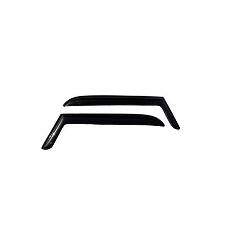 AVS 97-06 Jeep Wrangler Ventvisor Outside Mount Window Deflectors 2pc - Smoke