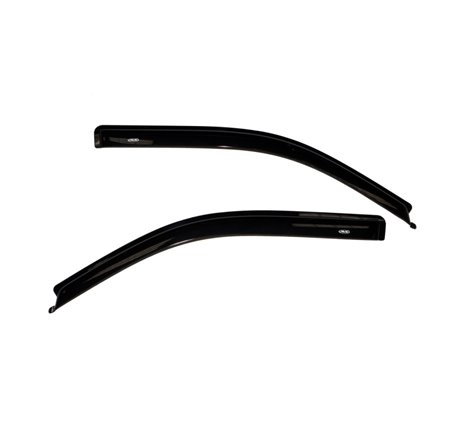 AVS 09-14 Ford F-150 Standard Cab Ventvisor Outside Mount Window Deflectors 2pc - Smoke