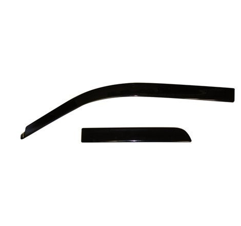 AVS 04-14 Ford F-150 Supercab Ventvisor Low Profile Deflectors 4pc - Smoke