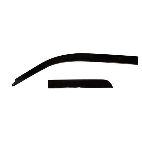 AVS 04-14 Ford F-150 Supercab Ventvisor Low Profile Deflectors 4pc - Smoke