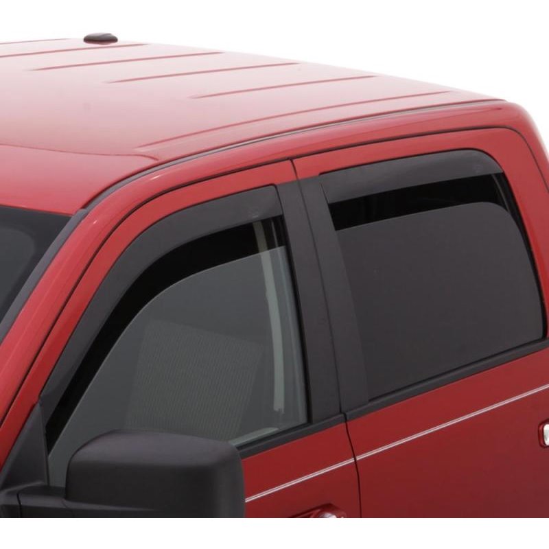 AVS 05-15 Toyota Tacoma Access Cab Ventvisor Low Profile Deflectors 4pc - Smoke