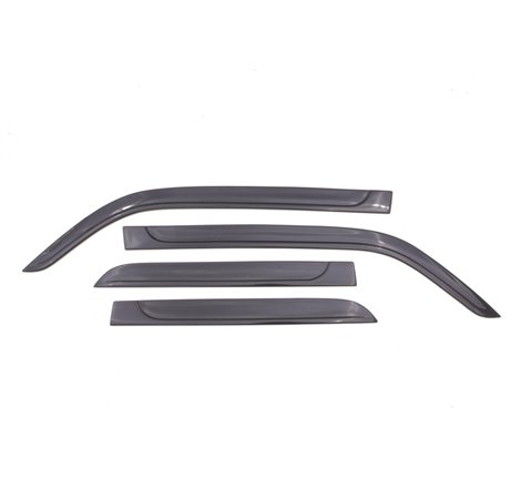 AVS 10-18 Toyota 4Runner Ventvisor Low Profile Deflectors 4pc - Smoke